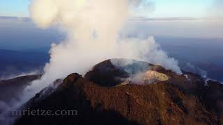 Pacaya volcano overflight