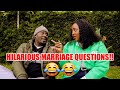 SPILLING THE TEA, ASKING MY HUSBAND INTIMATE QUESTIONS!! // CONVO CORNER.
