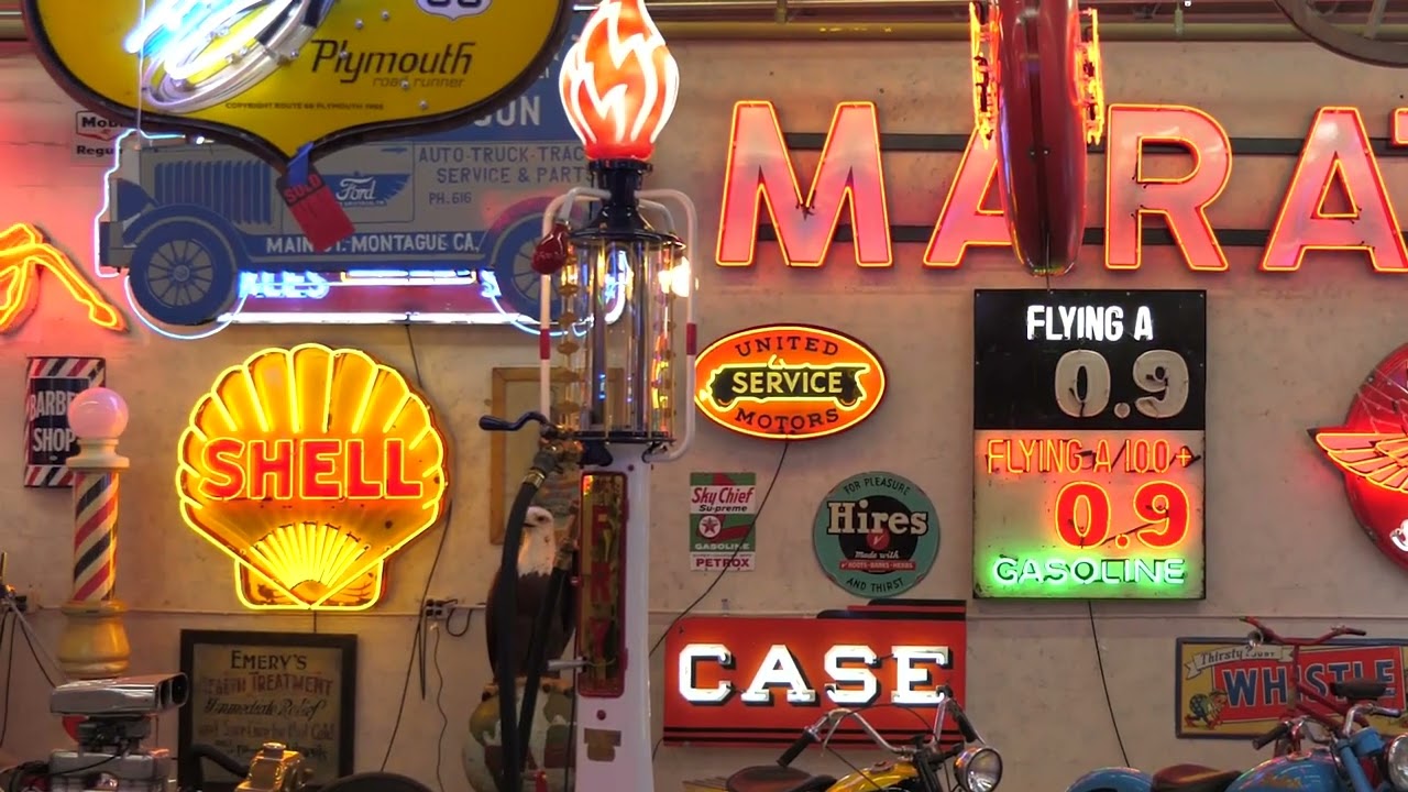 Vintage Neon Signs For Sale At ArtFactory.com - YouTube
