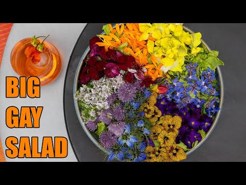 Fabulous Pride Garden DIY: Colorful Edible Flowers for Drinks, Salads & More