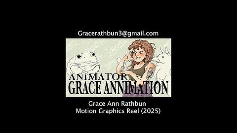 Grace Ann"imation" MoGraph Reel 2025