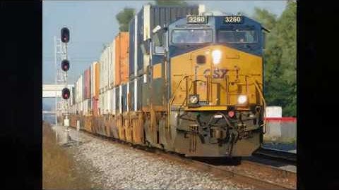 60MPH CSX Intermodal Q157 - 2 Screaming Tier 4 ET44AH