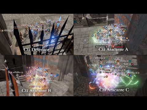 [Lineage 2: Revolution] Cerco ao Castelo: JxJ massivo em tempo real com 200 jogadores