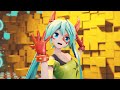 【MMD】Satisfaction (by kz/livetune)【YYB DE:MONSTAR 初音ミク】