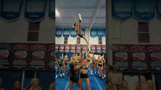 Senior Elite Stunt 25-26💙👑 #viral #allstar #cheerleading #likesharesubscribe #fyp #fy #viral