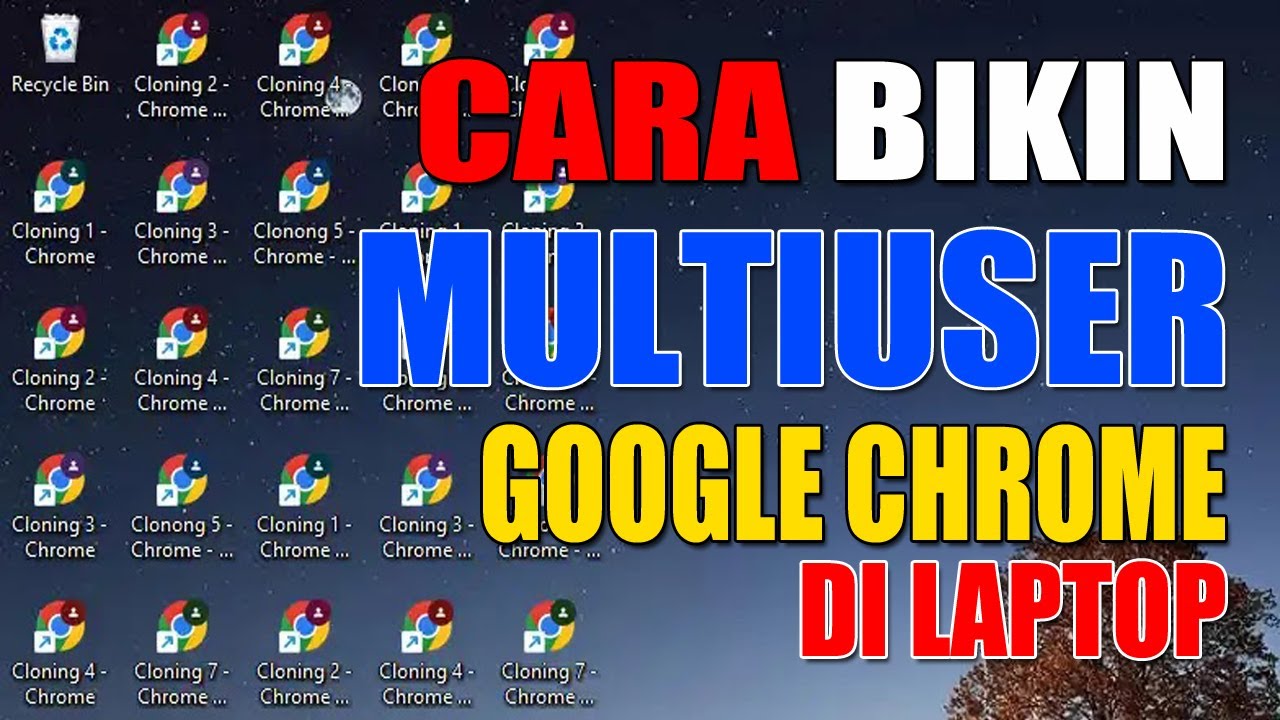 Cara Membuat Multi User   Banyak Akun di Chrome Dalam Satu Laptop