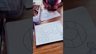 Autism Awareness Activity during lunch table ❤️  Infinity Sign #specialeducationteacher #inclusion