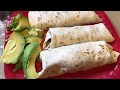 BURRITOS DE CHORIZO CON HUEVO para desayuno o lunch