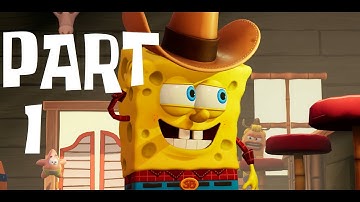 SpongeBob SquarePants: The Cosmic Shake - Gameplay Walkthrough Part 1 - WILD WEST JELLYFISH FIELDS