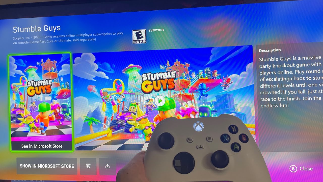 Stumble Guys Has Released Open Beta Period For Xbox