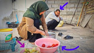 You Wont Believe How Zahra Makes Quince Tea Village Life Vlog
