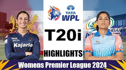 WPL 2024 Points Table- RCB vs MIW wpl 2024 highlight: मुंबई इंडियंस फिर बनी नंबर-1.