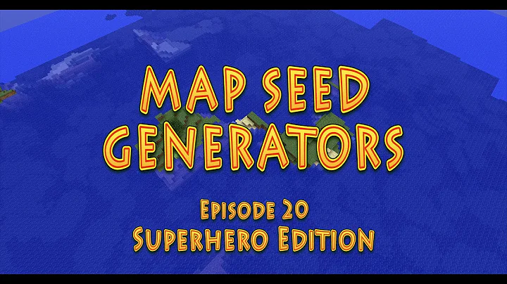 Create Your Own Epic Map! 'Superhero Edition'