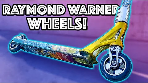 TESTING RAYMOND WARNER SIGNATURE SCOOTER WHEELS!!