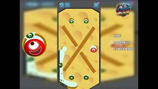 Hungry Balls Level 113 Walkthrough - Satisfying Physics Puzzle