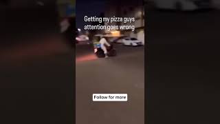 Delivery Guy Crashes into House!! 🚪🏍️