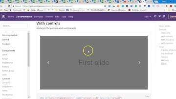 Bootstrap 4 tutorial   43   carousel, pagination and progress