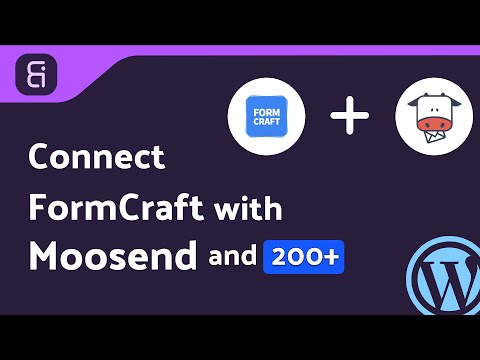 Integrating FormCraft with Moosend | Step-by-Step Tutorial | Bit Integrations