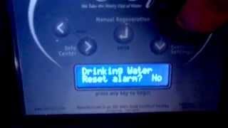 Resetting Rainsoft EC4 drinking filter alarm screenshot 5