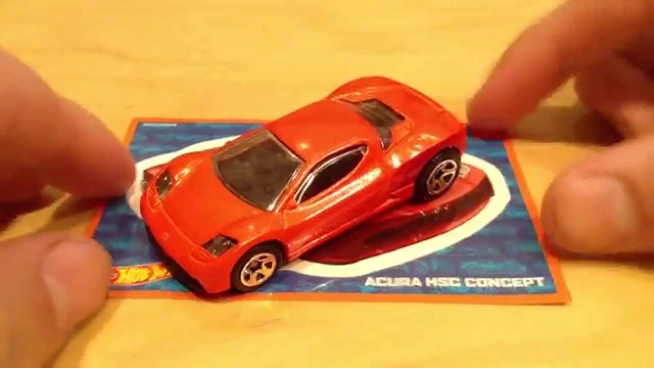 Hot Wheels Acura HSC Concept (2014 Mystery Models) - YouTube