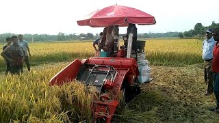 छोटे किसानो के लिए सस्ती मिनी कंबाइन हार्वेस्टर मशीन|Sabse sasta harvester|Mini combine harvester. by Egyan Farm Machine 74,834 views 3 years ago 3 minutes, 17 seconds