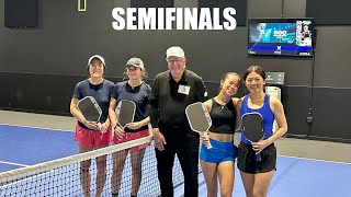 Women DUPR 9.0 OG Moneyball Tiffany/Jenny vs Jacklyn/Alex, Semifinals