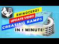 Buat Ramp di Rhino 8 Cuma 1 Menit!