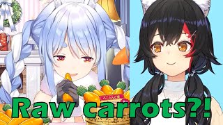7 Feb 2022 Mio Found Out That Pekora Ate Three Raw Carrots Live Asamio Eng Subs