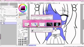 Tutorial - Easy Skin Colo - Paint tool Sai - German