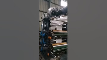 Flexo printing machine Four Color Overlapping Stack Printing Press #flexo printing machine