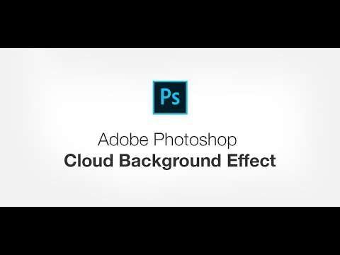 Photoshop Cloud Background Effect Photoshop Cloud Background Effect
