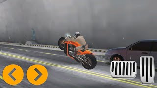 Police Bike Highway Rider - Police Simulator Game - Android Gameplay screenshot 5