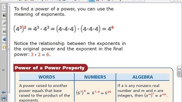 Multiplication Properties of Exponents Video