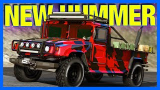 GTA 5 Online : The CRAZY Hummer Customization!! (GTA Online Squaddie)