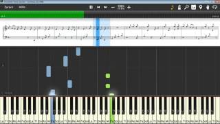 Hasretinle Yandi Gönlüm (cover) - Piano Tutorial (Synthesia) Resimi