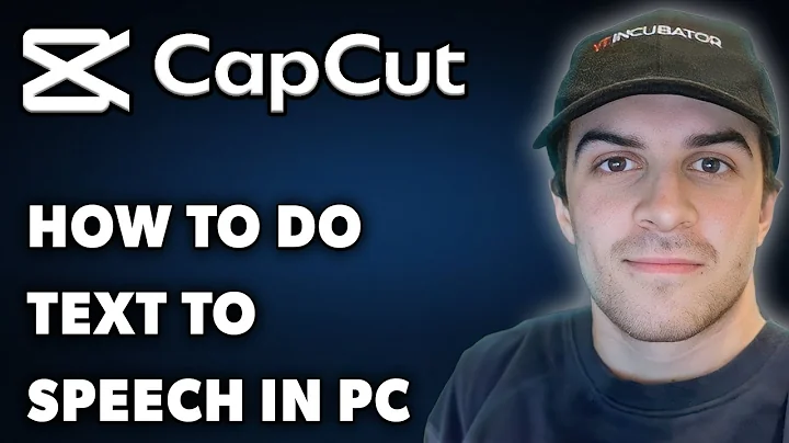 How to Do Text to Speech in Capcut PC (Full 2025 Guide)