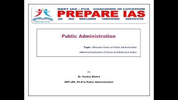 Public Administration: Wilson