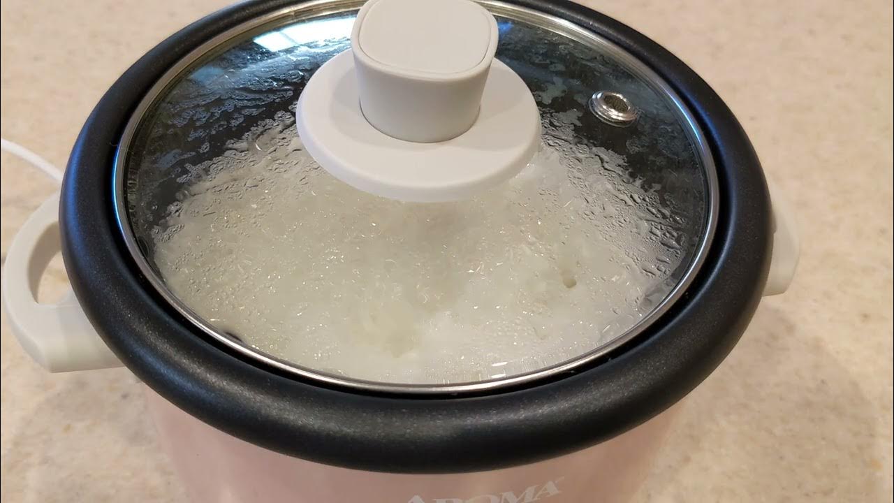 Aroma 4Cups Rice Cooker Review YouTube