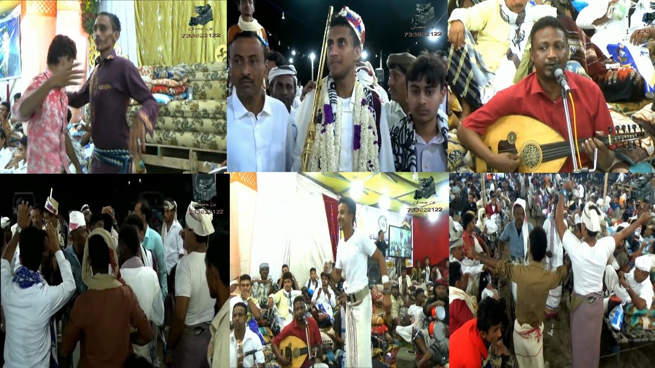 اجمل وقوى زفه وتفاعل الجمهور مع الفنان محمد بيور زفه العريس الغالي أحمدجبارأحمد صغير جبار بيت الفقيه