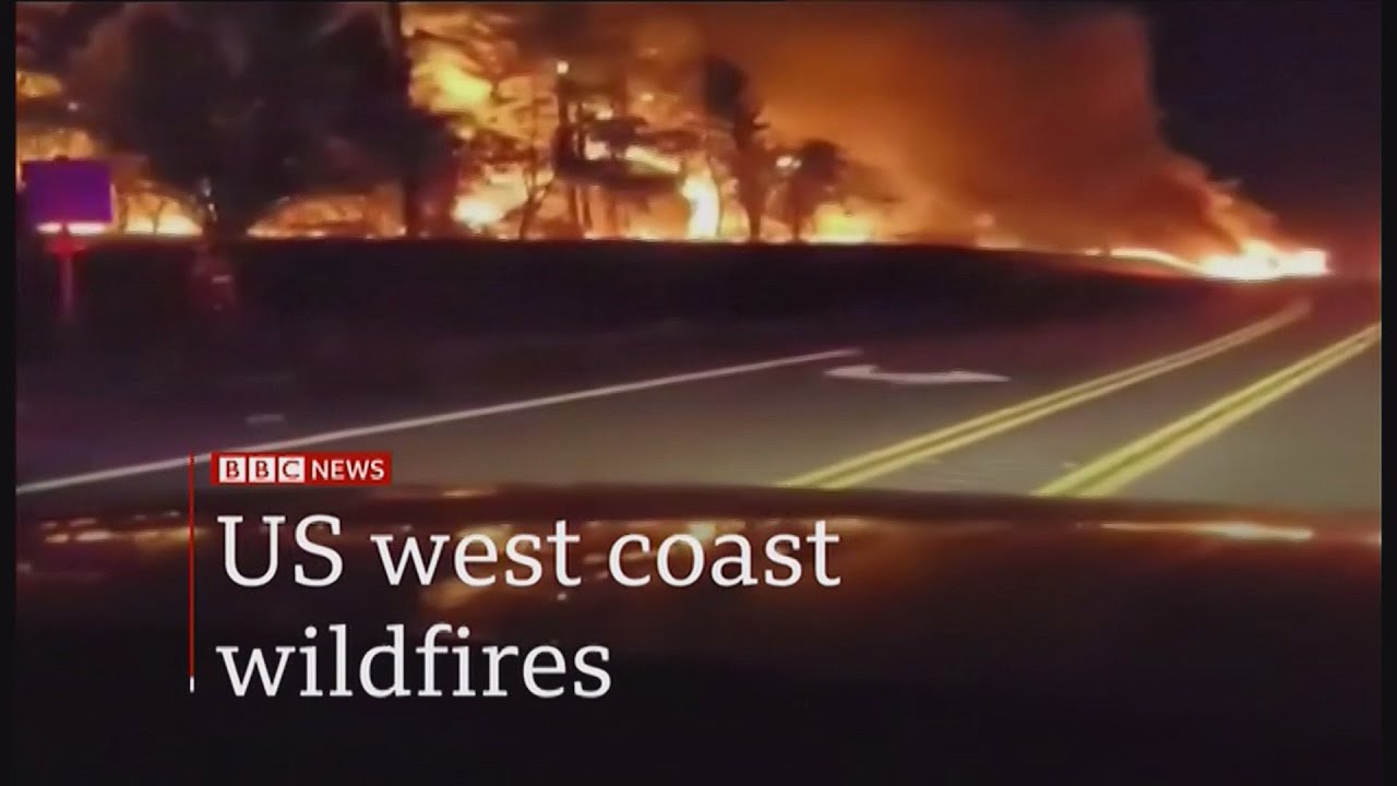 Weather Events 2020 - Deadly West Coast wildfires & destruction (USA) - BBC - 13th September 2020