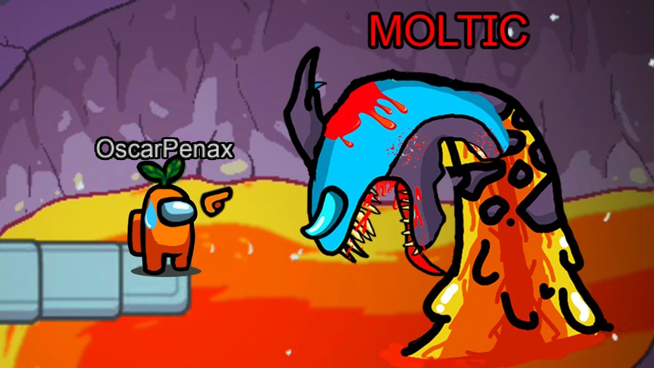No Juegues con MOLTIC en Among Us 😨 La FUSIÓN de Aquatic y Molten