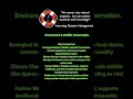 Why Is it Important? Environment & Wildlife Conservation