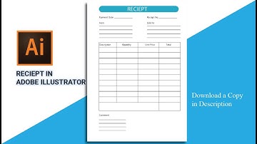 How to Design a Professional Receipt in Adobe Illustrator in Less than 10 Minutes
