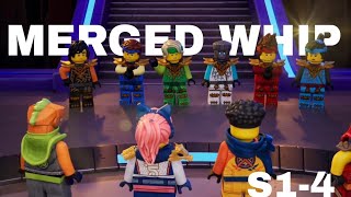 Merged Whip 🔥 Ninjago Dragons Rising S1 - 4 