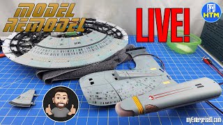 Eaglemoss Enterprise D Live Build 1 - Model Remodel Stages 74-82