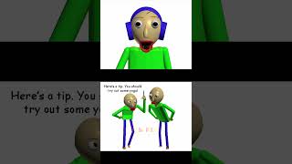 Baldi reacts to Chicken Jockey!?!?!?!?!?!?!  #baldibasics #chickenjockey #minecraftmovie