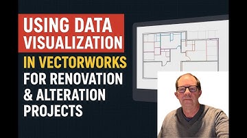 Verbouwingen en renovaties in Vectorworks met behulp van datavisualisatie