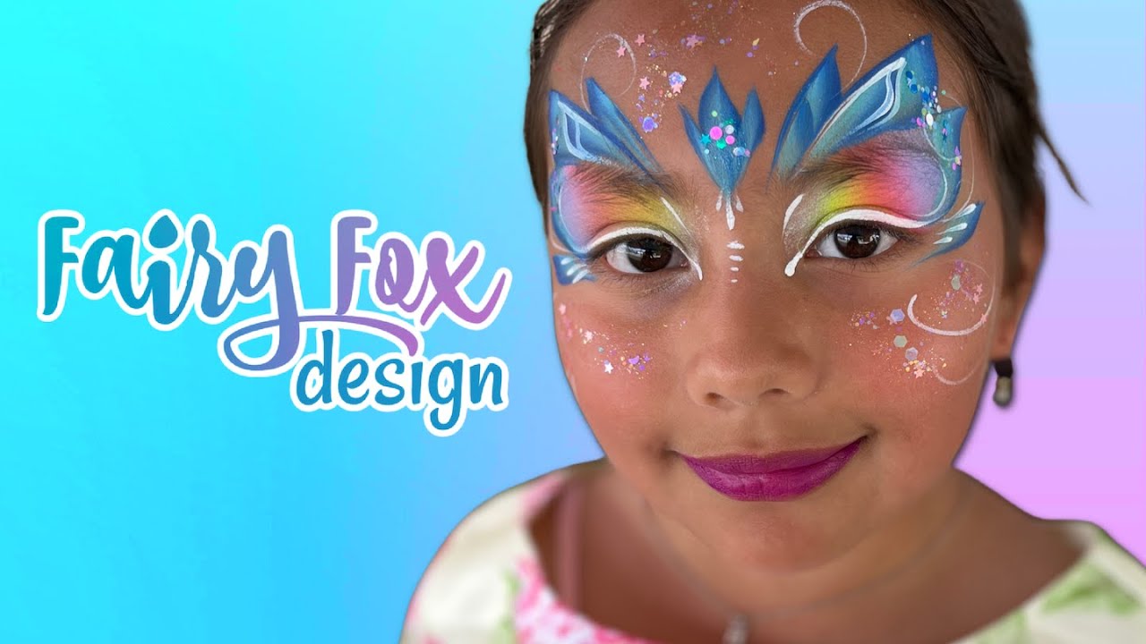 Snow princess-FACE PAINTING  Tutorial