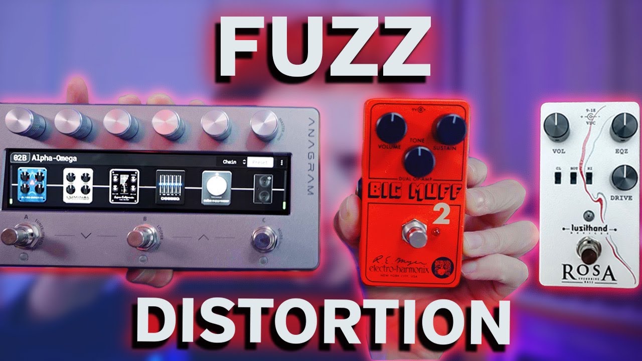 Bass Fuzz Distortion for 2026: EHX Big Muff 2, Darkglass Anagram, Lusithand Rosa