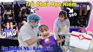 Em Quỳnh Nhi Phải Đi Bác Sĩ Nhổ Răng Sữa Vừa Vui Vừa Buồn